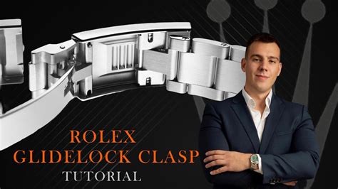 rolex chiusura|Rolex GlideLock Clasp Demonstration .